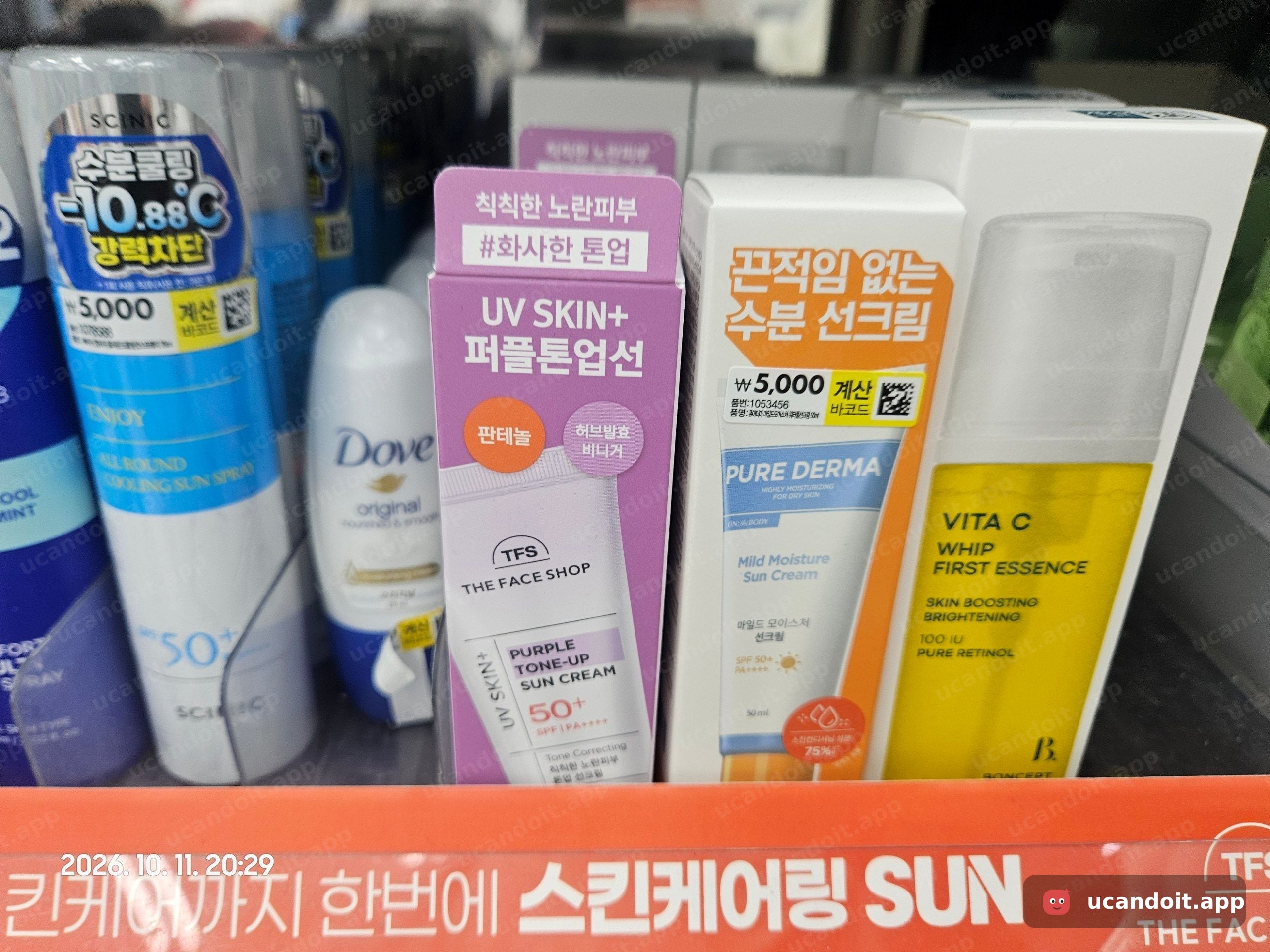 다이소 위례본점 방문 기록